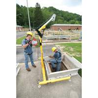 Syst&egrave;me de palan 4 mcx avec palan/treuil Manhandler Equipex