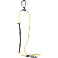 Longe de positionnement r&eacute;glable &agrave; corde pour grimpeur, 1 branches, 8', Classe CSA F, Nylon Equipex