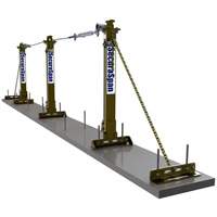 SecuraSpan Loop Rebar Horizontal Lifeline System Equipex