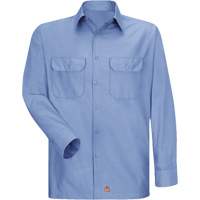 Long Sleeve Ripstop Shirt, Men's, 3X-Large, Blue Equipex