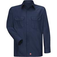 Long Sleeve Ripstop Shirt, Men's, 3X-Large, Navy Blue Equipex