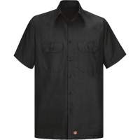 Short Sleeve Ripstop Shirt, Men's, 3X-Large, Black Equipex