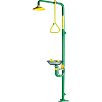 Combinaison de douche & douche oculaire a&eacute;r&eacute;e Safe-T-Zone Equipex