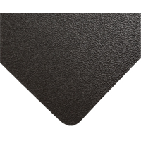 Tapis Kleen-Rite no 383, Couloir, 3' x 150' x 3/32", Noir Equipex