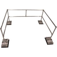 Syst&egrave;me RoofGuard classique - Trousses emball&eacute;es, Aluminium, 72" la x 108" lo x 42" ha Equipex