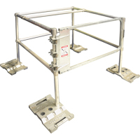 Syst&egrave;me RoofGuard classique - Trousse pour trappe, Aluminium, 48" la x 48" lo x 42" ha Equipex