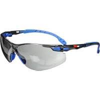 Solus Safety Glasses with Scotchgard Lenses, Grey/Smoke Lens, Anti-Fog, Meets/Exceeds CSA Z94.3 Equipex