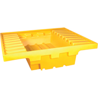 Ultra-Rack Sump&reg;, 51.5" L x 51.5" W x 12" H, 66 US gal. Capacity Equipex