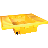 Ultra-Rack Sump&reg;, 51.5" L x 51.5" W x 12" H, 66 US gal. Capacity Equipex
