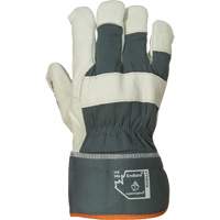 Endura&reg; Winter Fitters Gloves, X-Large, Grain Cowhide Palm, Boa Inner Lining Equipex