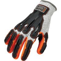 ProFlex&reg; 922CR Dorsal Impact Reducing Gloves, Small, Synthetic Palm, Knit Wrist Cuff Equipex