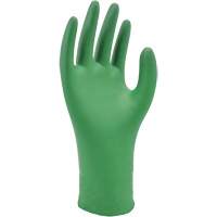 6110PF Biodegradable Gloves, X-Small, Nitrile, 4-mil, Powder-Free, Green Equipex