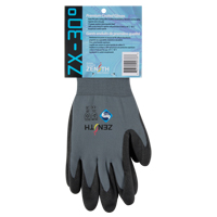 Gants enduits de premi&egrave;re qualit&eacute; ZX-30°, 10/T-Grand, R&ecirc;vetement PVC, Calibre 15, Enveloppe en Nylon Equipex