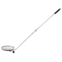 Miroir d'inspection, 8,5" dia, Ronde, Poign&eacute;e 47" Equipex