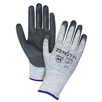 Seamless Stretch Cut-Resistant Gloves, Size 6/X-Small, 13 Gauge, Polyurethane Coated, HPPE Shell, ANSI/ISEA 105 Level 4/EN 388 Level 5 Equipex