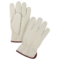 Gants de conducteur de premi&egrave;re qualit&eacute;, Grand, Paume en Cuir fleur de vache Equipex