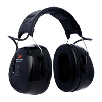 PELTOR WorkTunes Pro Earmuffs, Headband, 26 NRR dB Equipex