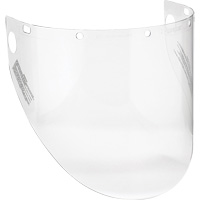 Visi&egrave;re moul&eacute;e Dynamic, PETG, Teinte Transparent Equipex
