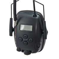 Howard Leight Sync Electo-H Helmet Earmuffs, Cap Mount Style, 30 dB Equipex