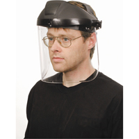North&reg; Faceshield for Protecto-Shield&reg; Prolok&reg; Headgear, Polycarbonate, Clear Tint Equipex
