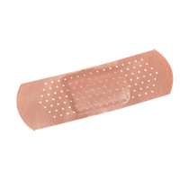 Dynamic Adhesive Strips, Rectangular/Square, 1", Plastic, Sterile Equipex