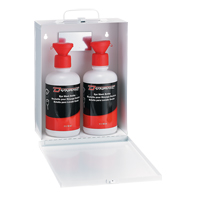Douche oculaire avec bouteilles vides Dynamic, Double Equipex