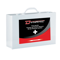 Trousse de premiers soins Ontario Dynamic, Dispositif m&eacute;dical Classe 1, Boîte en m&eacute;tal Equipex