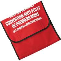 Couverture anti-feu avec sac de nylon Dynamic, Laine, 60" lo x 71" la Equipex