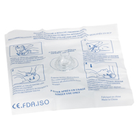 Dynamic Disposable Rescue Breather, Single Use Faceshield, Class 2 Equipex