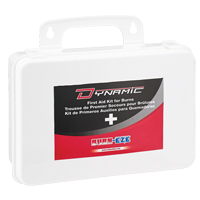 Dynamic Industrial Burn First Aid Kit, 16-unit Plastic Box, Class 2 Equipex