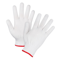 Seamless String Knit Gloves, Polyester, 15 Gauge, Ladies Equipex