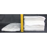 Chiffons pour l'huile Spilltration, Huile seulement, 16" x 10", 29 gal. d'absorption Equipex