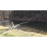 SpillBoa Bale, Oil Only, 25' L x 5" W, 28 gal. Absorbancy, 4 /Pack Equipex