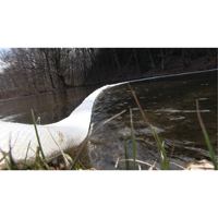SpillBoa Bale, Oil Only, 25' L x 5" W, 28 gal. Absorbancy, 4 /Pack Equipex