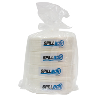 SpillBoa Bale, Oil Only, 25' L x 5" W, 28 gal. Absorbancy, 4 /Pack Equipex