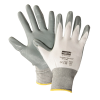 Gants NorthFlex Nitri Task, T-Grand, R&ecirc;vetement Nitrile, Calibre 13, Enveloppe en Nylon Equipex