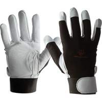 IMPACTO&reg; AIRGEL Glove, Size Large, Pearl Leather Palm Equipex
