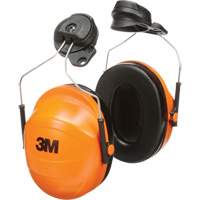 Peltor Earmuff Assembly, Cap Mount, 23 NRR dB Equipex