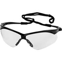 KleenGuard Nemesis Safety Glasses, Clear Lens, Anti-Scratch, ANSI Z87+/Meets/Exceeds CSA Z94.3 Equipex