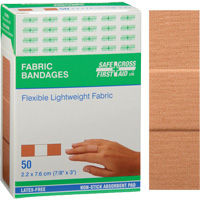 Bandages, Rectangulaire/carr&eacute;e, 3", Tissu, Non st&eacute;rile Equipex