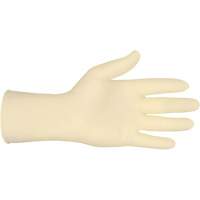 Gants de calibre industriel, Petit, Latex, 5 mils, Sans poudre, Blanc Equipex