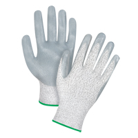 Gants haute performance r&eacute;sistants &agrave; la coupe, Taille Moyen/8, Calibre 13, Rev&ecirc;tement Nitrile, Enveloppe en PEHP, ANSI/ISEA 105 niveau 4/EN 388 niveau 5 Equipex