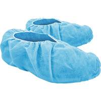 CoverMe Disposable Shoe Covers, Large, Polypropylene, Blue Equipex