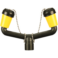 Ensemble de pommeaux doubles pour douche oculaire Equipex