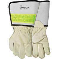 Circuit Breaker Linesman Welding Gloves, Grain Cowhide, Size Medium Equipex