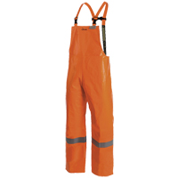P162 041 Utili-Gard&reg; FR Bib Pant, Small, High Visibility Orange Equipex