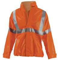 J162 310DH Utili-Gard&reg; FR Jacket, PVC, Large, Orange Equipex