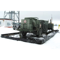 Barres L-Rod Insta-Berm, Capacit&eacute; 748 gal. US, 10' la x 10' lo x 12" h, Support en L Equipex