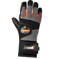 Proflex&reg; 9012 Anti-Vibration Gloves with Wrist Support, Size Small, Synthetic Palm Equipex