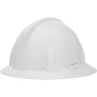 Casque de s&eacute;curit&eacute; &agrave; bordure compl&egrave;te, R&eacute;pond aux normes CSA type 1, Suspension Rochet, Non ventil&eacute; Equipex